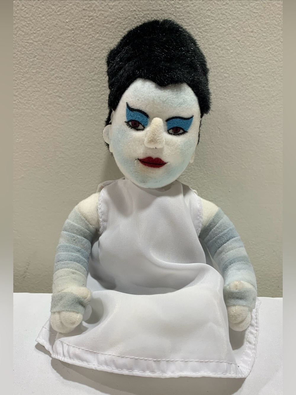 Vintage 1999 Stuffins Bride of Frankenstein Halloween Plush